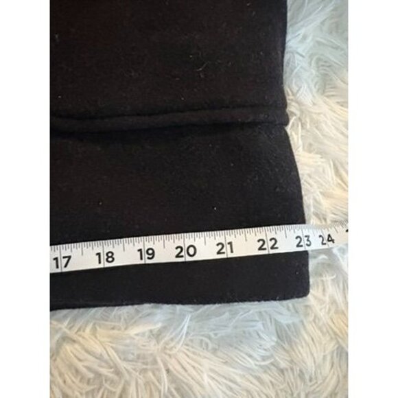 Burberry Brit Black Wool Duffle Coat With Hood & Toggle Closures - Picture 4 of 5